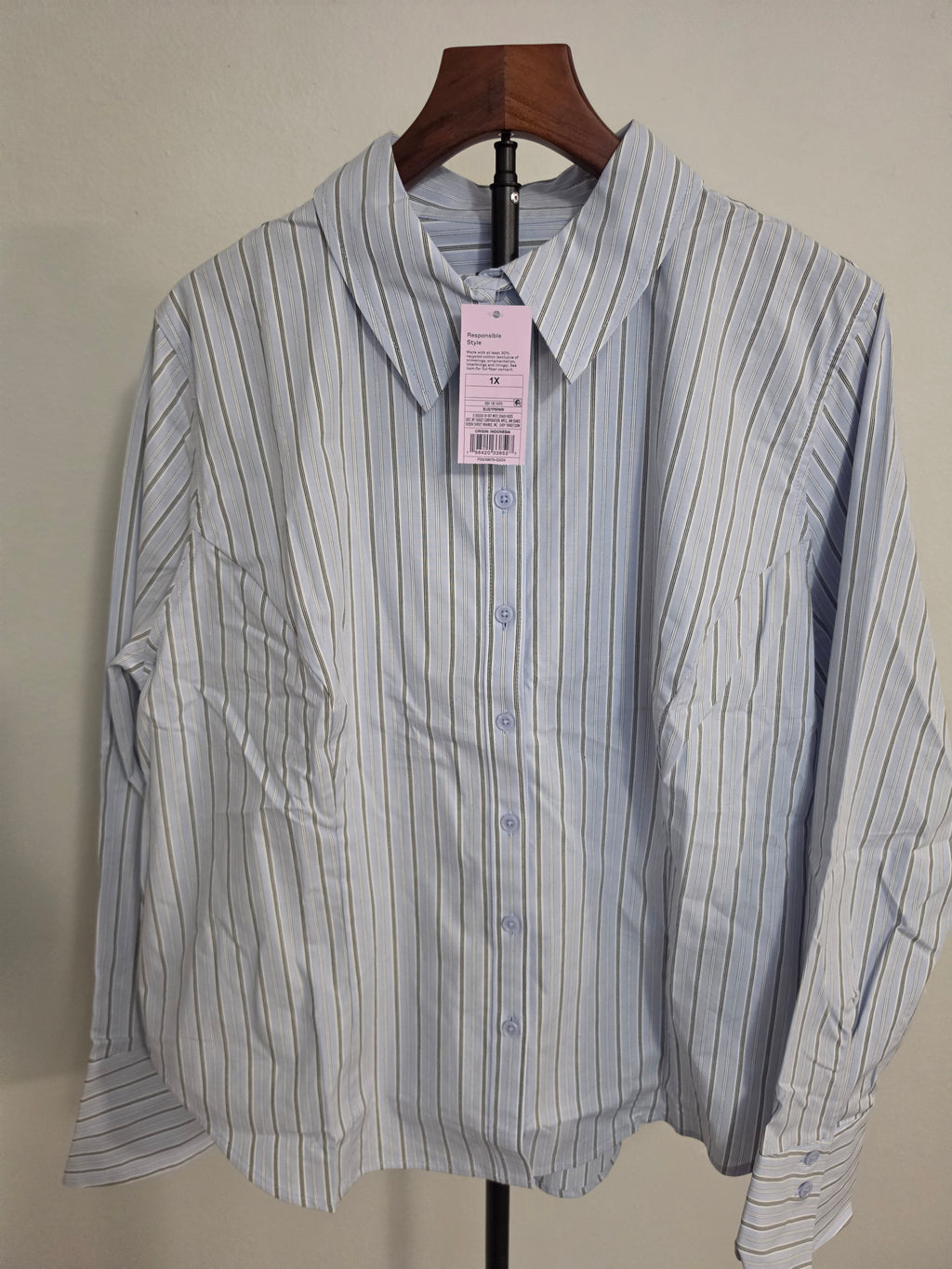 Wilde fable camisa de mangas largas de mujer