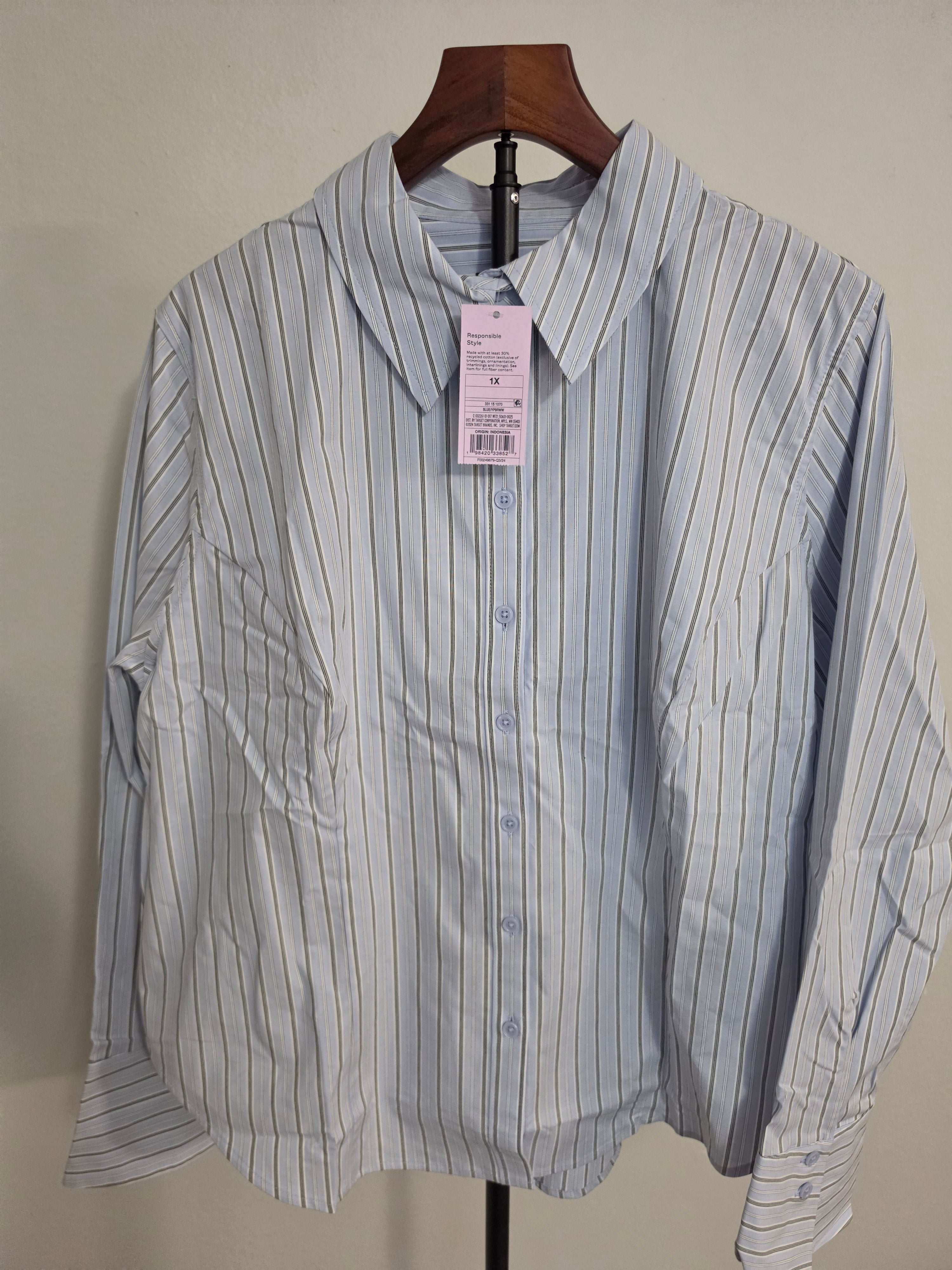 Wilde fable camisa de mangas largas de mujer