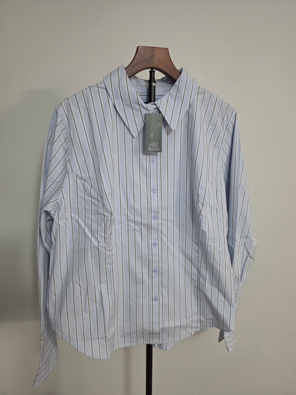 Wilde fable camisa de mangas largas de mujer
