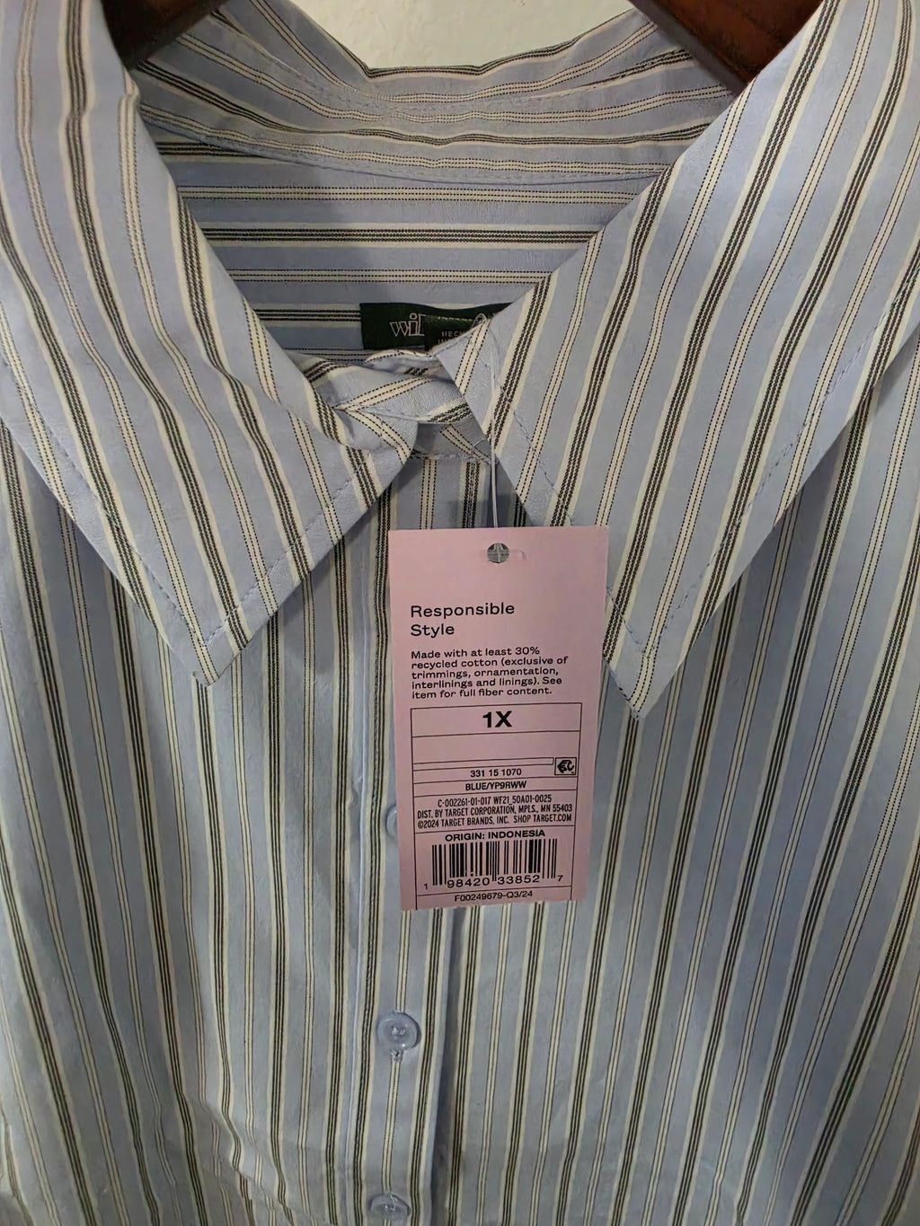 Wilde fable camisa de mangas largas de mujer